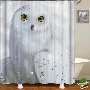 Rideau De Douche Chouette