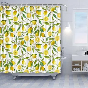 Rideau De Douche Citron