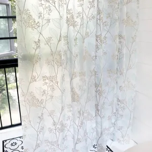 Rideau De Douche Transparent Pvc