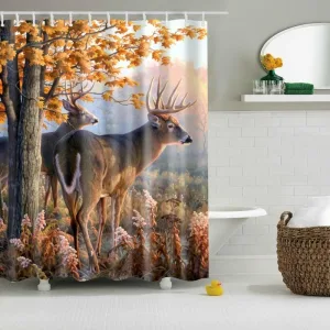 Rideau De Douche Cerf