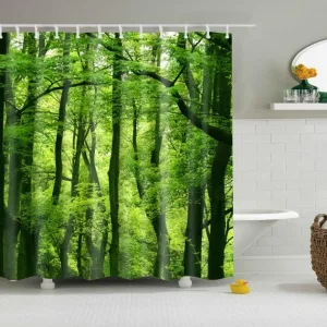 Rideau De Douche Foret