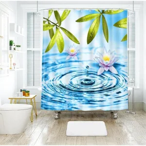 Rideau De Douche Goutte D'eau