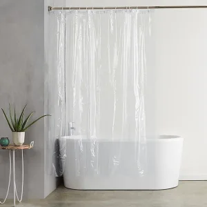 Rideau De Douche Plastique Transparent