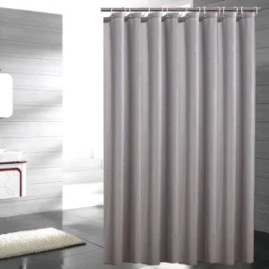 Rideau De Douche Tissu Gris